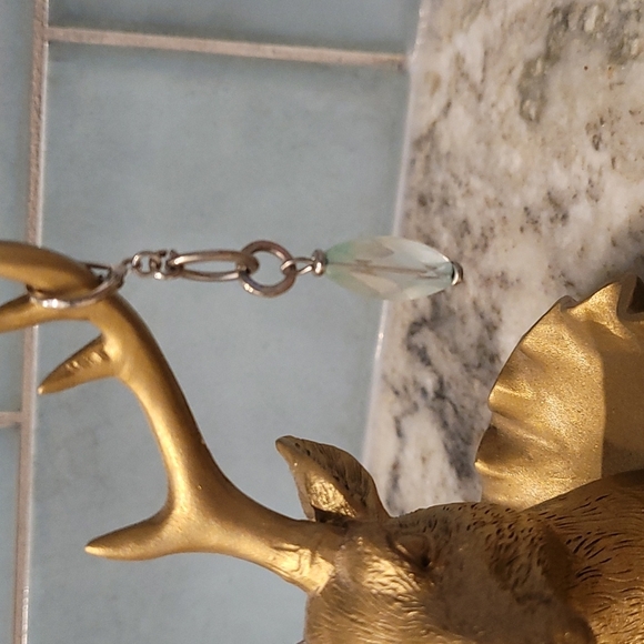 Beautiful light blue silver dangles - Picture 3 of 5